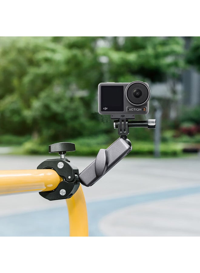 Odd Leaves Qiyexilv Bracket Suitable For Insta360 X3 Panoramic Camera Handle Clamp, Insta X4 Action Camera Accessory, Motorcycle X5 Bicycle Mountain Bike Handlebar Clamp X3 - Image 4