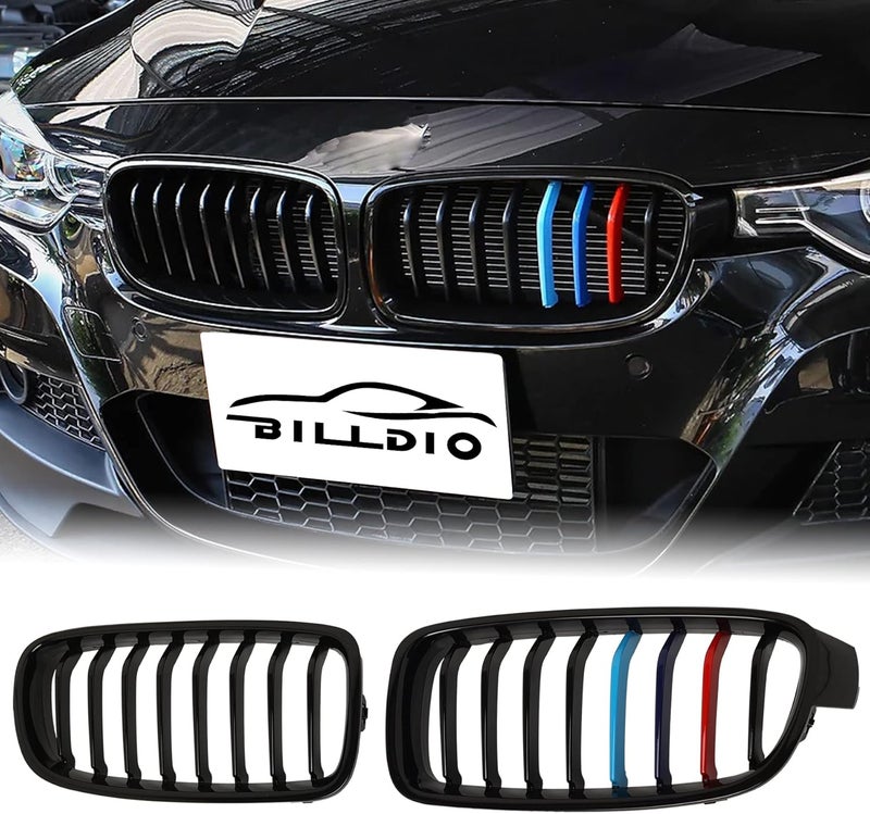 BILLDIO F30 Front Kidney Grill Color Grille for 2012-2018 BMW 3 Series F30 F31 - Image 1