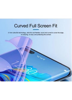 erorex Anti Blue Ray Hydrogel Screen Protector Compatible With Htc Wildfire E3 Lite  - Image 5