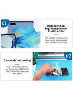 erorex Anti Blue Ray Hydrogel Screen Protector Compatible With Htc Wildfire E3 Lite  - Image 2