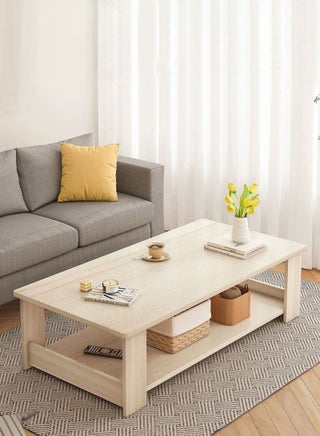 Ins Modern Simple Double-Layer Coffee Table Living Room Side Table Small Sofa Table Bedroom Bay Window Coffee Table Living Room Storage Table 100*50*42cm - pzsku/ZC625C1B20CCC33C81D00Z/45/1745329397/d84a7e53-e966-43d6-b62c-57bb1cb8e6dd