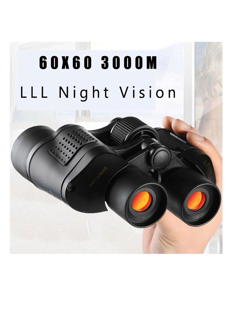 Generic Professional Binoculars Telescope 60X60 3000M Hd Night Vision for Hiking Travel Field Work Forestry 60X60 - Image 4