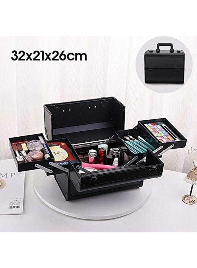 Qtavia Makeup Bag,Travel Accessories Dorm Room Essentials Toiletry Bag for Women,Travel Essentials Cosmetic Bag Makeup Case,Mothers Day Gifts Graduation Gifts (Medium, z Black) - Image 3