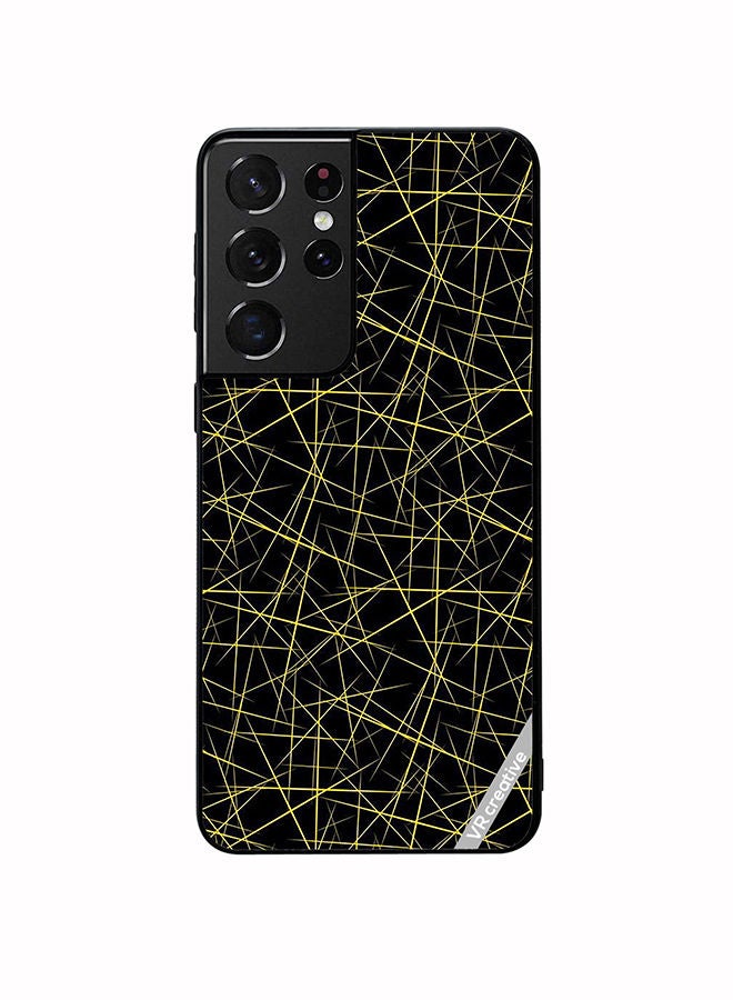 VR CREATIVE Protective Case Cover For Samsung Galaxy S21 Ultra 5G Pattern Design Multicolour - Image 1