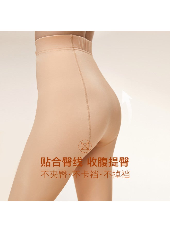 Fenton high-stretch Wide Version Women's Thermal Leggings - Tummy Control High-waist Footed Tights For Leg Shaping - Image 5