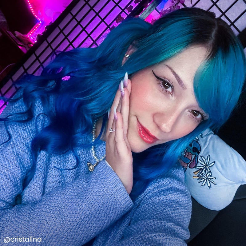 ARCTIC FOX Vegan and Cruelty-Free Semi-Permanent Hair Color Dye (8 Fl Oz, AQUAMARINE) - Image 5