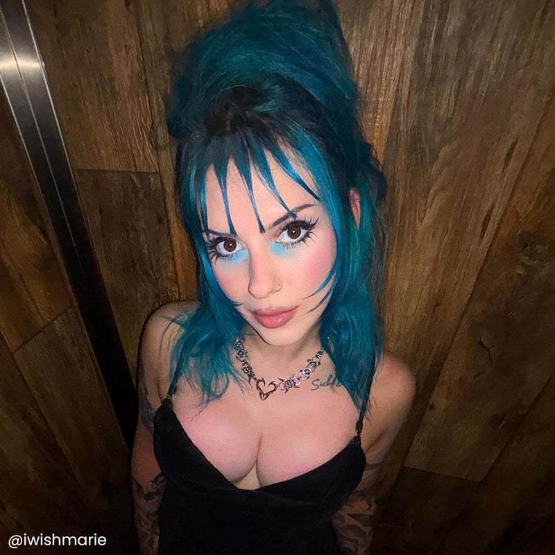 ARCTIC FOX Vegan and Cruelty-Free Semi-Permanent Hair Color Dye (8 Fl Oz, AQUAMARINE) - Image 3