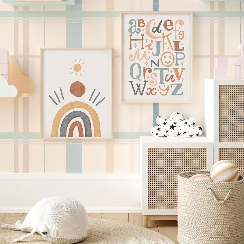 LIYAOLI Boho Nursery Decor You Are My Sunshine Unframed Art Prints Decor 8 x10 inch Set of 6 - Image 3