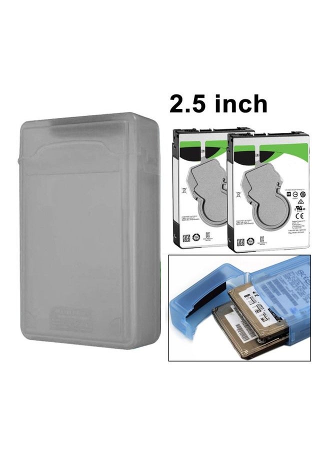 BURAQ 2.5 inch HDD Store Tank, Support 2x 2.5 inches IDE/SATA HDD (Grey)  - Image 1