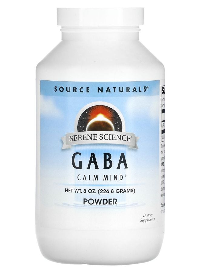 Serene Science GABA Powder 8 oz (226.8 g)