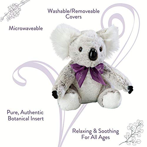 Sonoma Lavender Microwaveable Aromatherapy Pillow, Plush Freddy The Eucalyptus Tree Frog, Eucalyptus Scented with Removable Washable Cover - Image 3