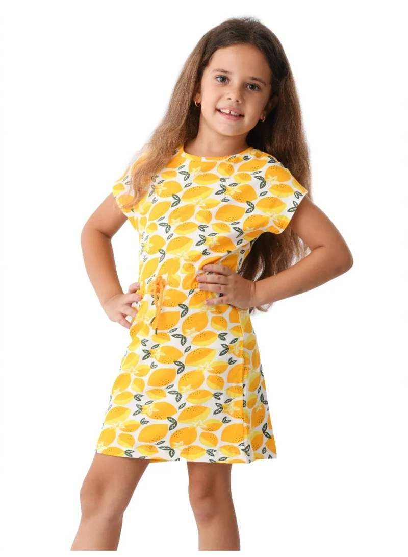 URBASY Lemon Print Dress