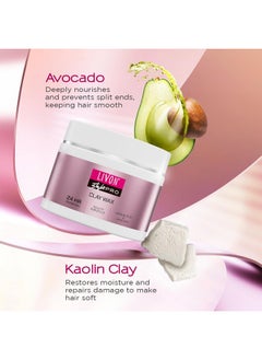 Livon Livon Style Pro Hair Clay Wax for Women & Men| Sculpt & Style with Matte finish |24 Hour Definition| With Kaolin Clay & Avocado | All Hair Types | 100g  - Image 3