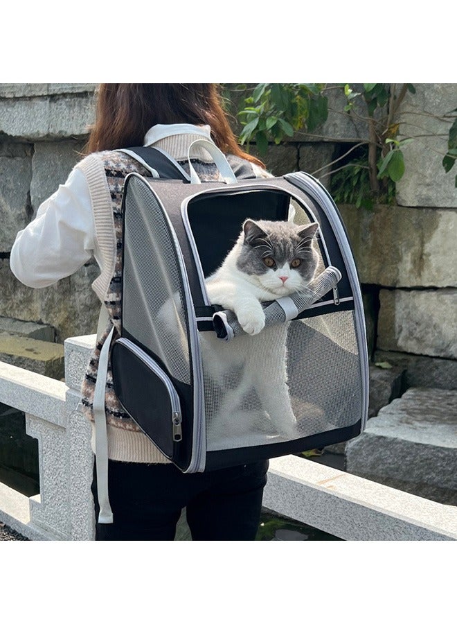Cat Backpack Carrier Bag Small Dog Backpack For Cats Puppies Travel Carrier Outdoor Use - Image 3
