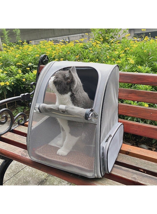Cat Backpack Carrier Bag Small Dog Backpack For Cats Puppies Travel Carrier Outdoor Use - Image 4