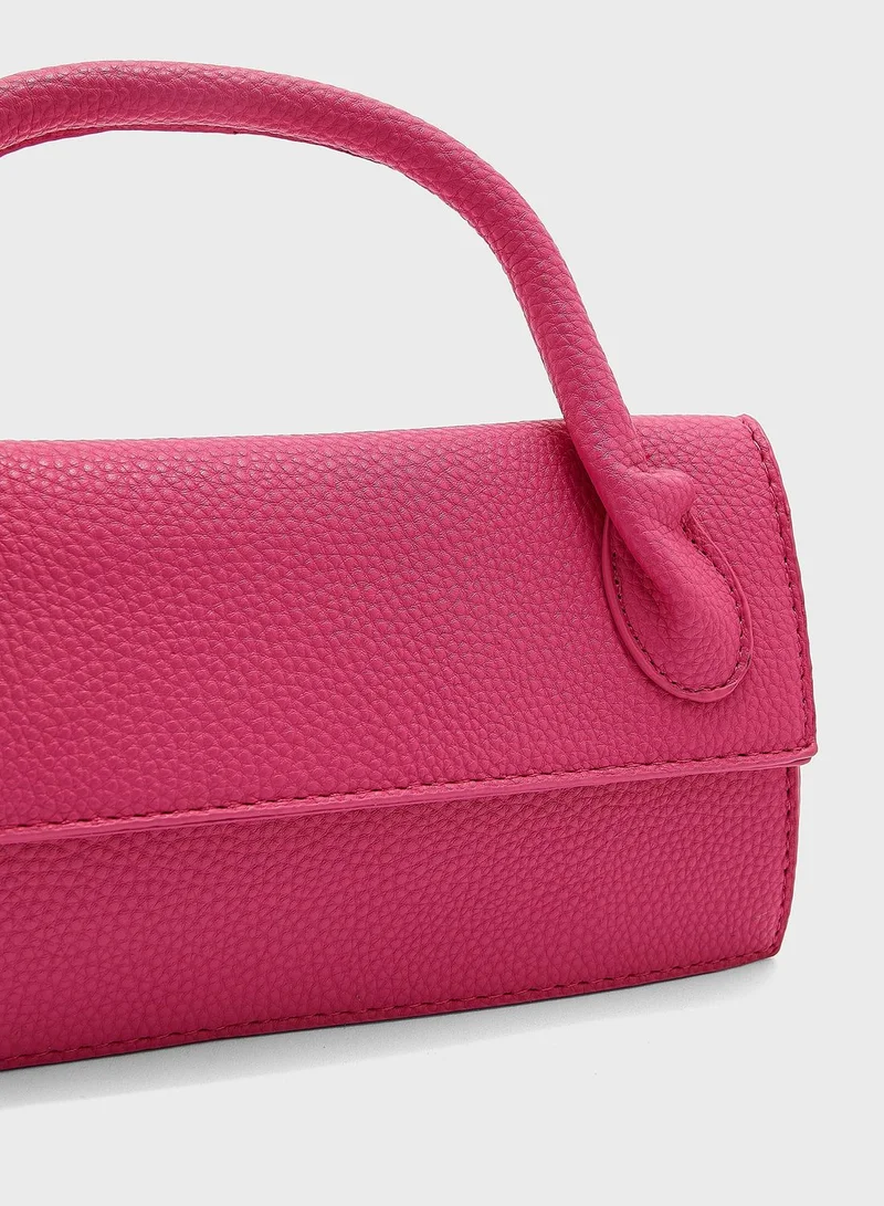 Ginger Pu Satchel Bag