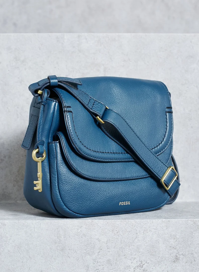 FOSSIL Peyton Small Double Flap Crossbody