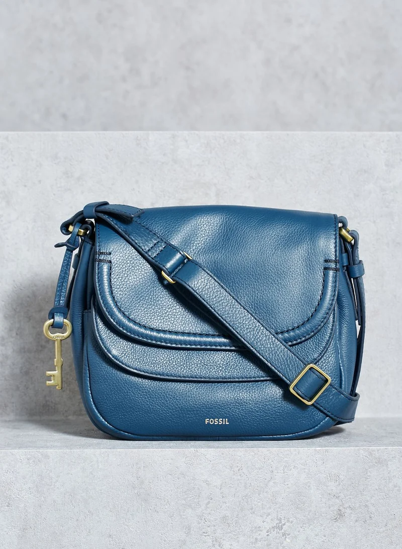 FOSSIL Peyton Small Double Flap Crossbody