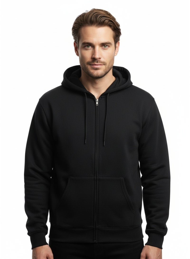 Hanes CW Fleece ZipHood - Image 1