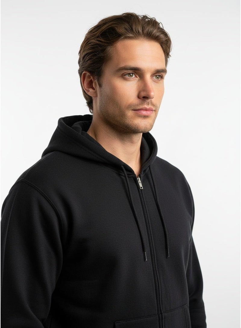Hanes CW Fleece ZipHood - Image 1
