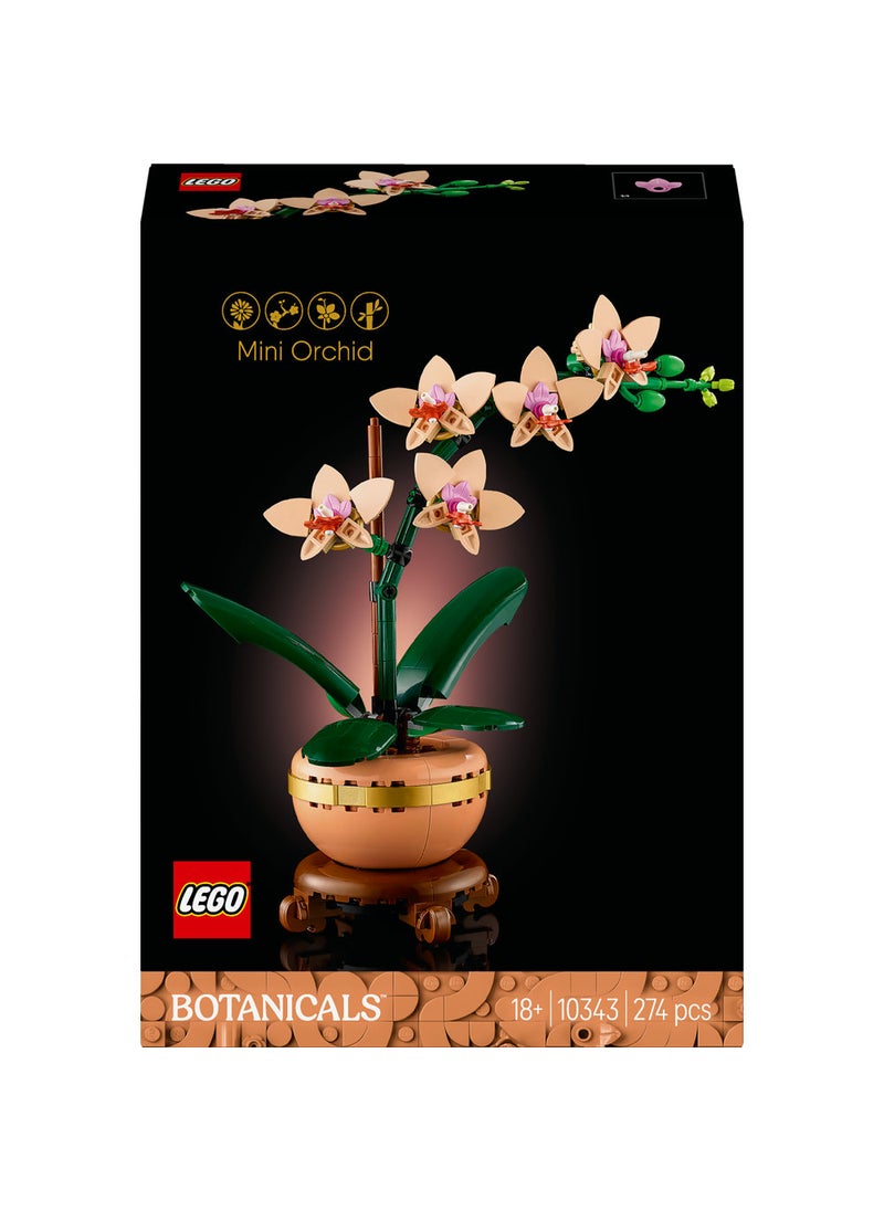 LEGO Botanicals Mini Orchid Plant Gift 10343 (274) Pieces  - Image 2