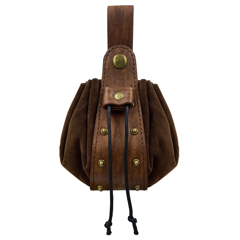 Multi-Platform -Selling Viking Style Medieval Nail Bag With Belt Coin Purse Retro Waist Bag - Image 2
