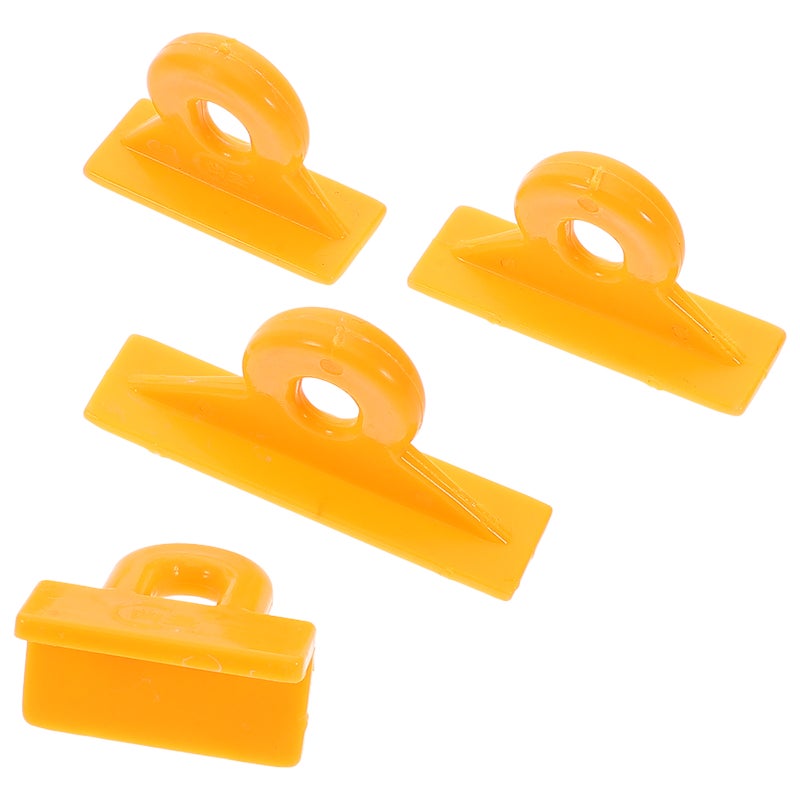 4 Pcs Kit Dent Remover Tool For With Puller And Hook Auto Body Dent Kit Cup For Dents Orange - Image 1