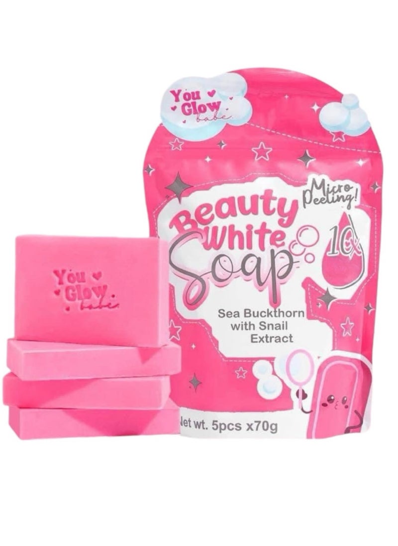 You Glow Babe You Glow Babe Beauty White Soap – 5pcs  - Image 2