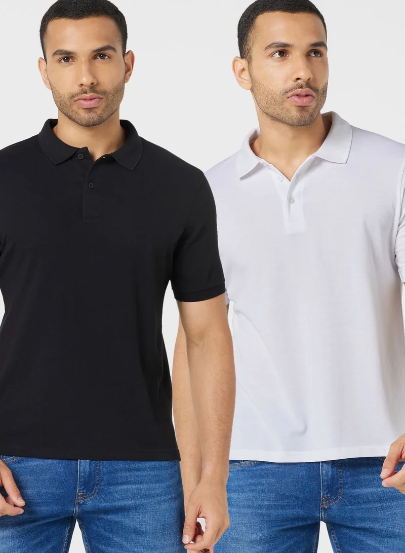 Seventy Five Basics 2 Pack Polo Shirt