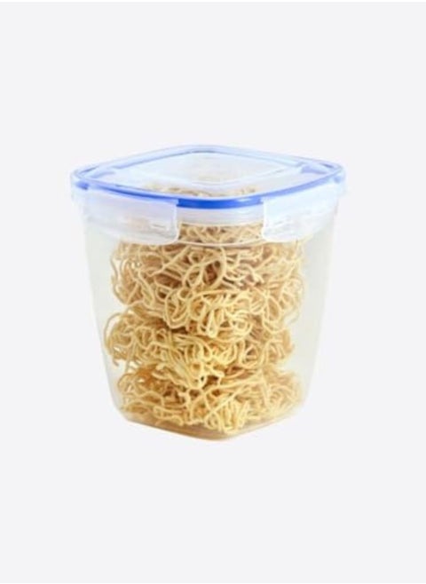 Dunya plastic BPA free rectangular container box airtight lid can be used for food storage meal prep food storage box in 1900 ml