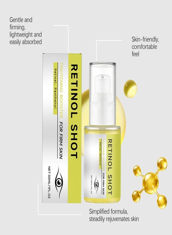 gcdat 2 PCS Retinol Shot Tightening Booster- Retinol Eye Serum with Panthenol for Anti-Aging, Wrinkles & Fine Lines, Pore Minimizer, Firm Skin - For All Skin Type - 1 Fl. Oz - Image 4