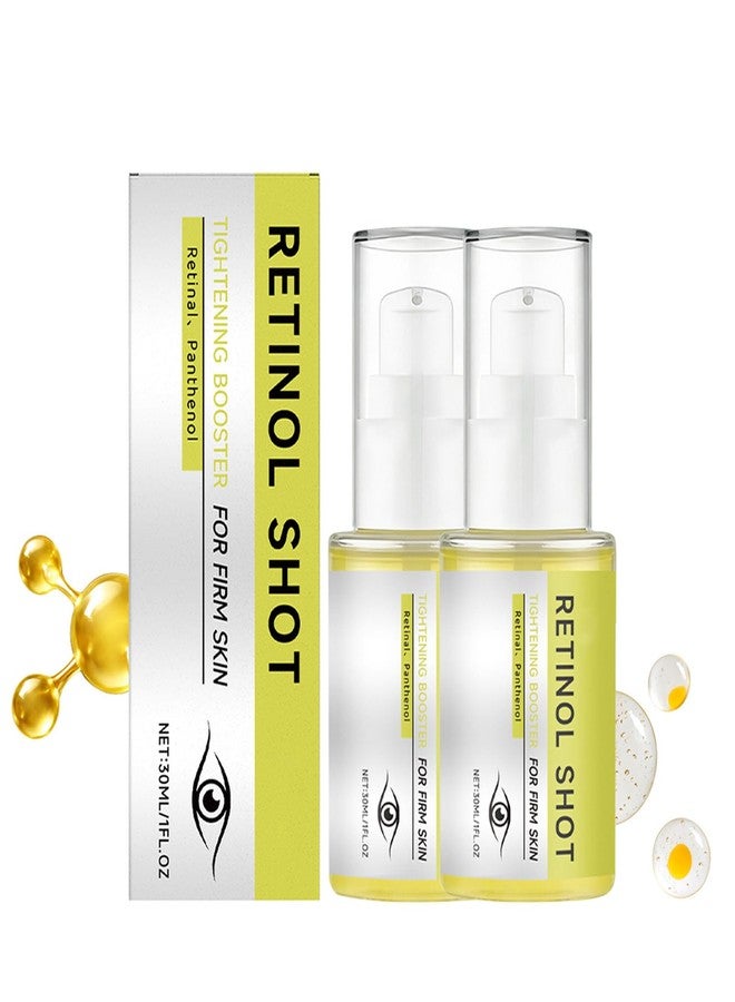 gcdat 2 PCS Retinol Shot Tightening Booster- Retinol Eye Serum with Panthenol for Anti-Aging, Wrinkles & Fine Lines, Pore Minimizer, Firm Skin - For All Skin Type - 1 Fl. Oz - Image 1