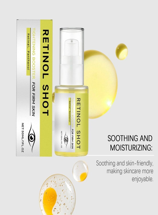 gcdat 2 PCS Retinol Shot Tightening Booster- Retinol Eye Serum with Panthenol for Anti-Aging, Wrinkles & Fine Lines, Pore Minimizer, Firm Skin - For All Skin Type - 1 Fl. Oz - Image 5
