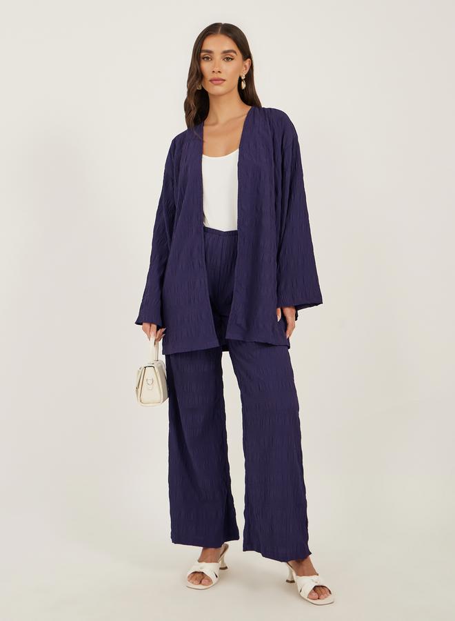 ستايلي بنطلون ستيلي واسع بأرجل واسعة وخصر مطاطي - Image 1