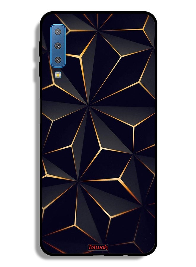 Tolwak جراب حماية لنظام سامسونج غالاكسي A7 (2018) بنمط - Image 1