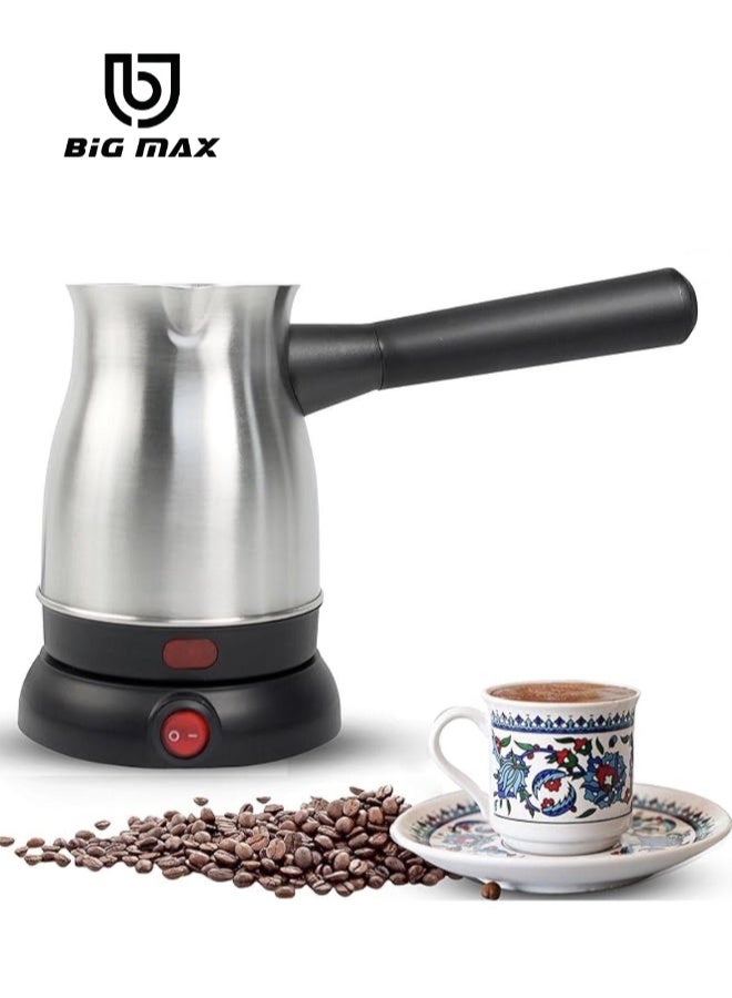 BIG MAX 800 Watt Electric Turkish Coffee Maker with 800ml Capacity, Turkish Coffee Machine / Pot at Home Office - Image 1
