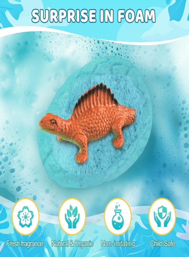 STARYAR Bath Bombs for Kids with Surprise Dinosaur Toys Inside, XXXL Dinosaur Bath Bombs Gift, Birthday Gifts for Kids, Dino Eggs Filled Bath Toys for Boys 3 4 5 6 7 - Image 3