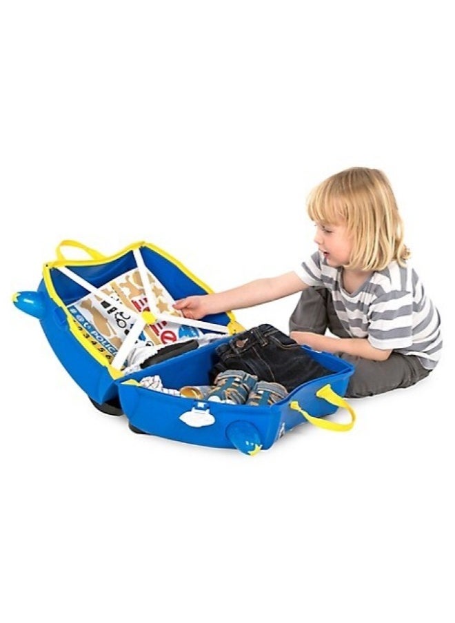 trunki - Ride On Luggage Police Car - Image 1