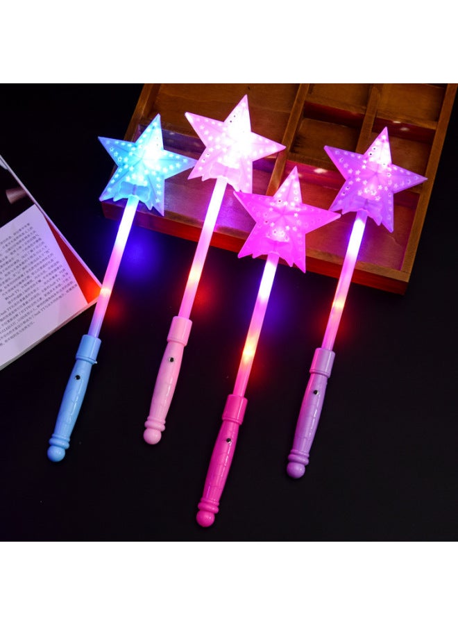New Fairy Wand, Fluorescent Stick, Starry Sky Ball, Wave Ball, Magic Wand, Flash Stick, Kindergarten Activity Small Gift 