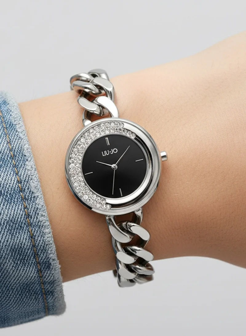 ليو جو ساعة ليو جو سلسلة راقصة سوداء