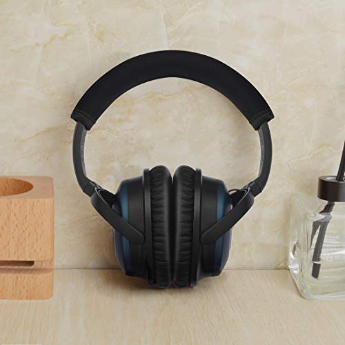 Linkidea Headband Protector Compatible with Bose QuietComfort QC45/ QC35/ QC25/ QC15 Headphones, Replacement Headband Cover, Flex Fabric Head Pad Easy DIY Installation (Black) - Image 5