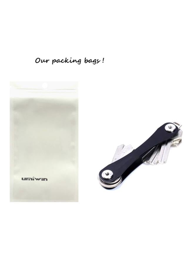Compact Key Holder Black/Silver  - Image 2