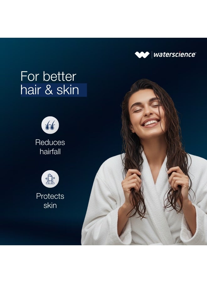 ووتر ساينس فلتر الدش اليدوي لإزالة الكلور والماء العسر | لشعر وبشرة أفضل - Image 2