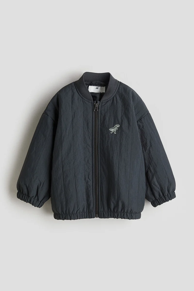 اتش اند ام جاكيت بومر بتصميم محشو