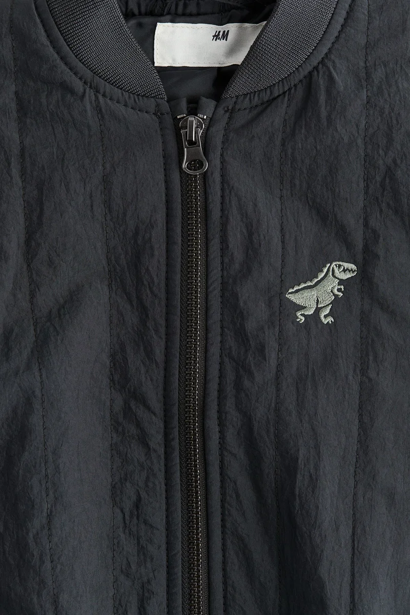 اتش اند ام جاكيت بومر بتصميم محشو