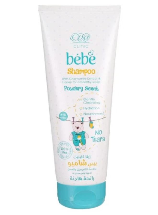 Eva Eva Clinic Bebe Shampoo With Chamomile Extract &Honey For A Healthy Scalp 200 ml  - Image 1