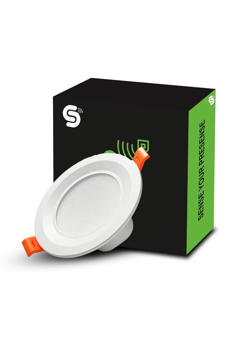 ESYSENSE ESYSENSE ESYL05EX7W 7W Microwave Motion Sensor Downlight Auto ONOff LED Ceiling Light ConcealedFalse Ceiling Light 6500K Cool White EnergySaving Smart Light  - Image 1