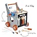 Janod Magnetic DIY Trolley 26 Accessories Ages 18 Months Wooden Construction J06478 - Image 4