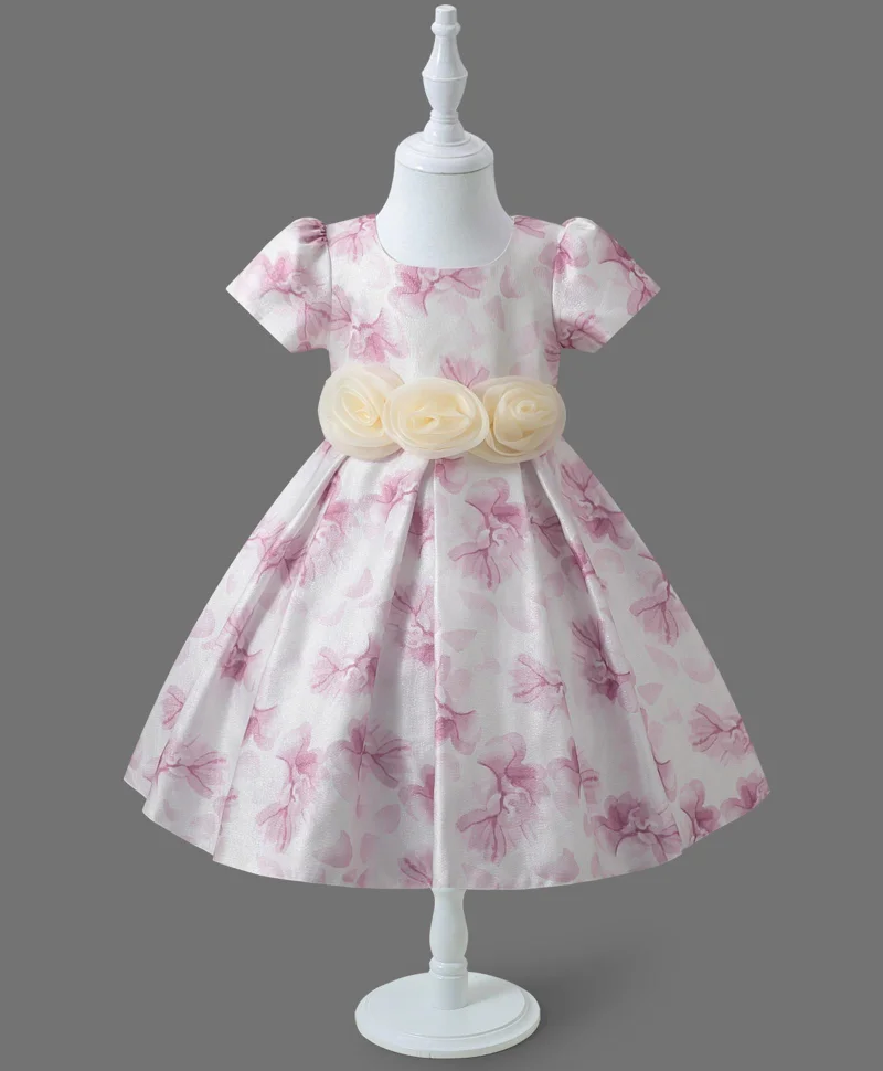 مارك وميا فستان حفلات مطبوع بالزهور من مارك وميا - وردي