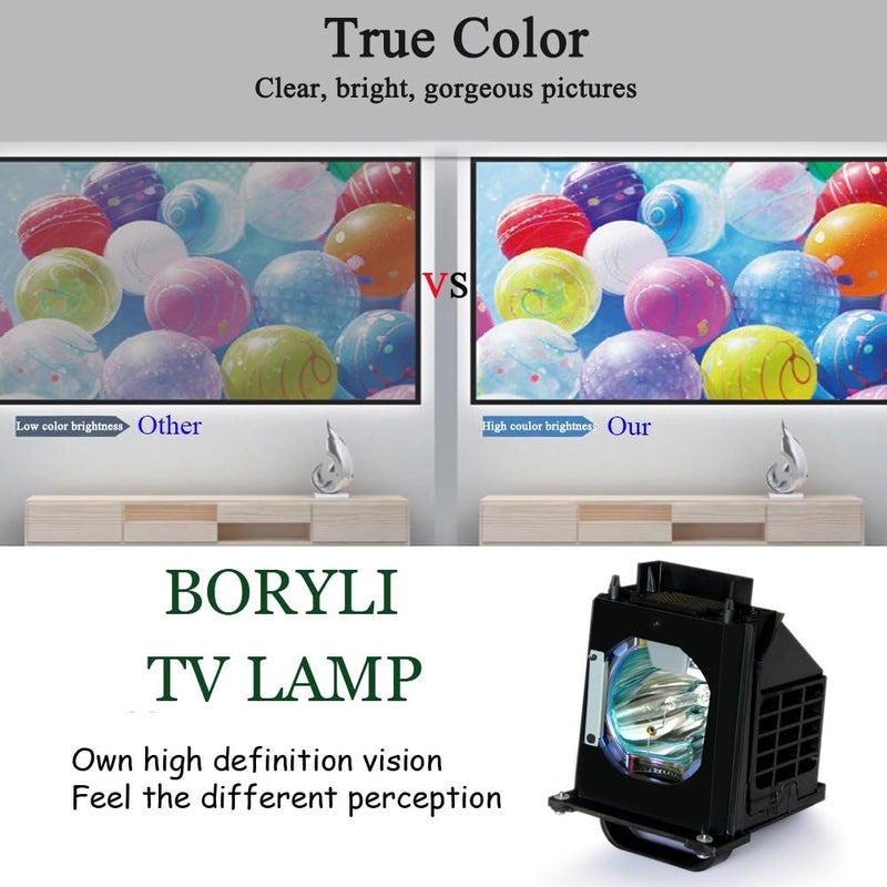 BORYLI TV Lamp 915B403001 Replacement Lamp for WD-60735 WD-60737 WD-73737 WD-60C9 WD-65C9 WD-73735 WD-65735 WD-65737 WD-65837 WD-73C9 WD-73736 with Housing … - Image 4